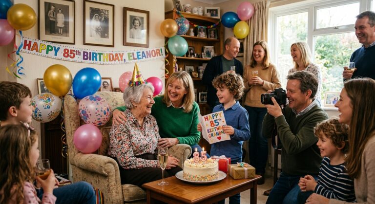 An Unforgettable and Heartwarming 85th Birthday Celebration