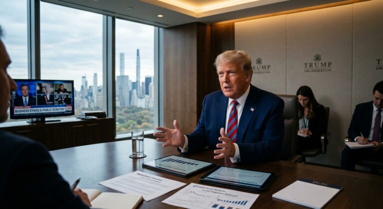 Trump Opens Up: A Candid Defense of His Business Ventures and Family in Exclusive Interview